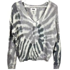 Pink by Victoria’s Secret Tie-Dye Knit Sweater Oversized-Medium